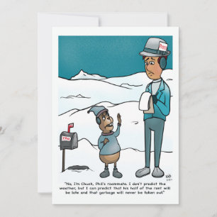 Groundhog Day Vlakke Wenskaart Kaart