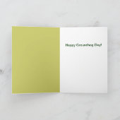 Groundhog Day-wenskaart Kaart (Binnen)