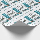 Groundhog Day Wrapping Paper Cadeaupapier (Hoek)