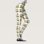Groundhog emojis leggings (Rechts)