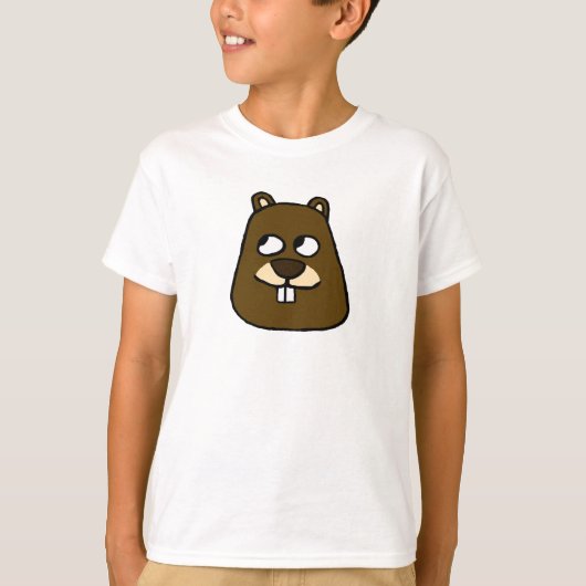 Groundhog Face T-Shirt (Voorkant)