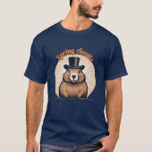 Groundhog Glam T-shirt (Voorkant)