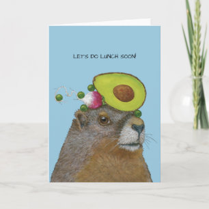 Groundhog lunch uitnodiging