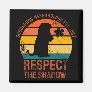Groundhog Meteorology Est 1887 Magneet