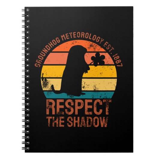 Groundhog Meteorology Est 1887 Notitieboek (Voorkant)
