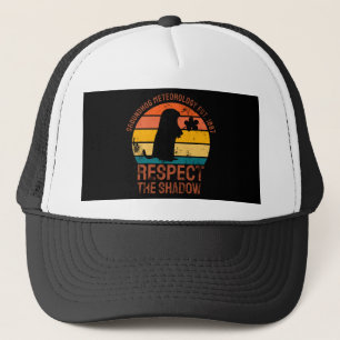 Groundhog Meteorology Est. 1887 Trucker Pet