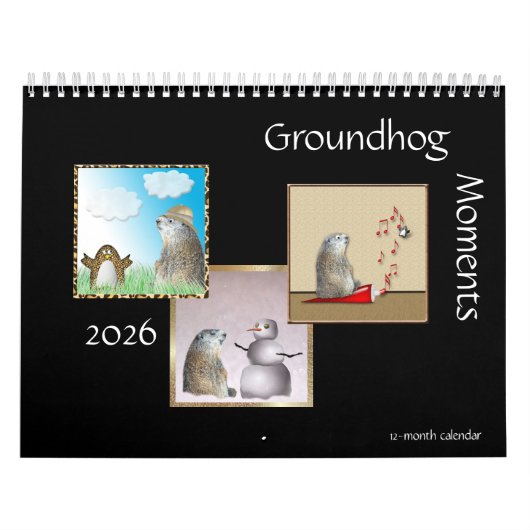 Groundhog Moments 2017 12-maands kalender (Hoes)