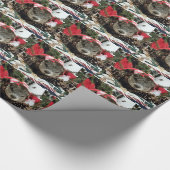 Groundhog "Moses" Holiday Gift Wrap Cadeaupapier (Hoek)