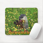 Groundhog Mousepad Muismat (Met muis)