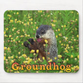 Groundhog Mousepad Muismat (Voorkant)
