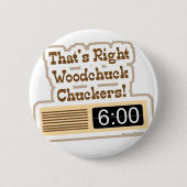 Groundhog Movie Ronde Button 5,7 Cm (Voorkant)