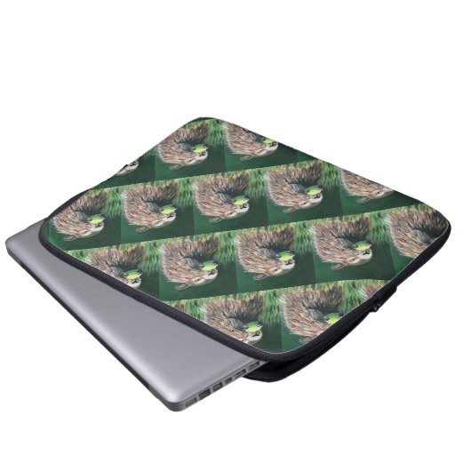 Groundhog pattern Electronics Bag Laptop Sleeve (Voorkant onderkant)