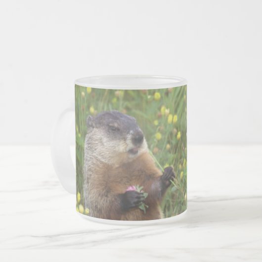 Groundhog Pose Mok (Voorkant links)