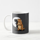 Groundhog Shadow Dinosaur Puppet Happy Groundhog D Koffiemok (Links)