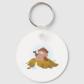 Groundhog Sleutelhanger (Achterkant)