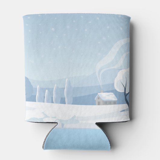 Groundhog Snow Day Blikjeskoeler (Achterkant)