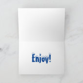 Groundhog Snow Day Kaart (Binnen)