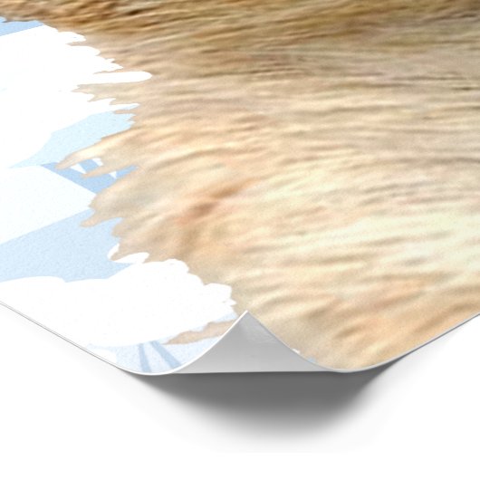 Groundhog Snow Day Poster (Hoek)