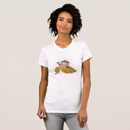 Groundhog Vrouwen T-shirt (Voorkant volledig)