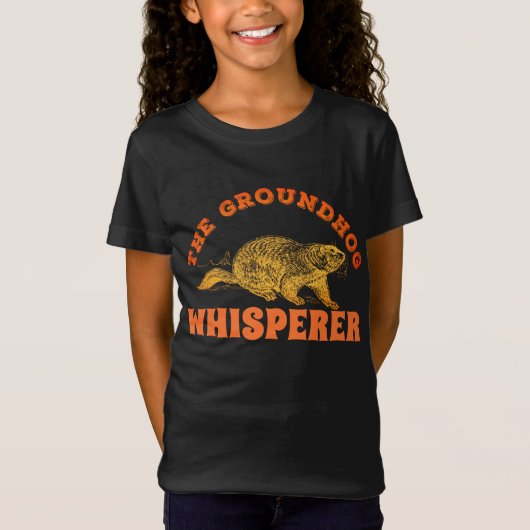 Groundhog Whisperer - Groundhog Day T-Shirt (Voorkant)