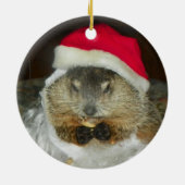 Groundhog/Woodchuck Clara Ornament (Achterkant)