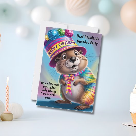 Groundhog ziet psychedelische kleuren kaart