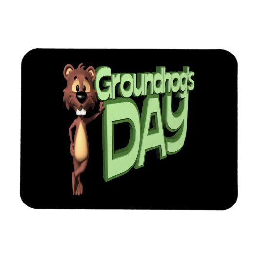 Groundhogs Dag Magneet (Horizontaal)