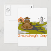 Groundhog's Day Briefkaart (Voorkant / Achterkant)