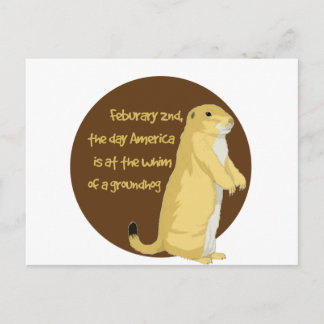 Groundhog's Day Briefkaart