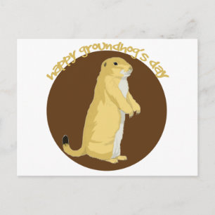 Groundhog's Day Briefkaart