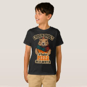 Groundhogs Prefer Pizza Over Winter Fun February T-shirt (Voorkant volledig)