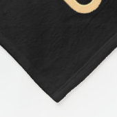 Groundhogs Prefer Rum Over Winter  Fleece Deken (Hoek)