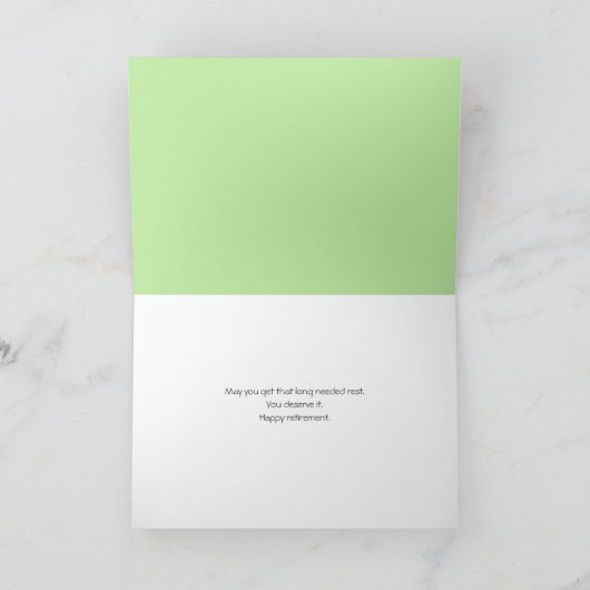 Groundhogs Rule Retirement Kaart (Binnen)