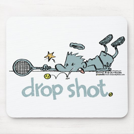 Groundies - Drop Shot mousepad Muismat (Voorkant)