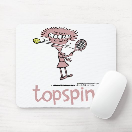 Groundies - Topspin mousepad Muismat (Met muis)