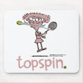 Groundies - Topspin mousepad Muismat (Voorkant)