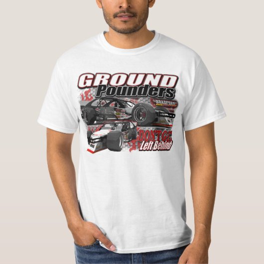 Groundpounder T Shirt Front Design (Voorkant)