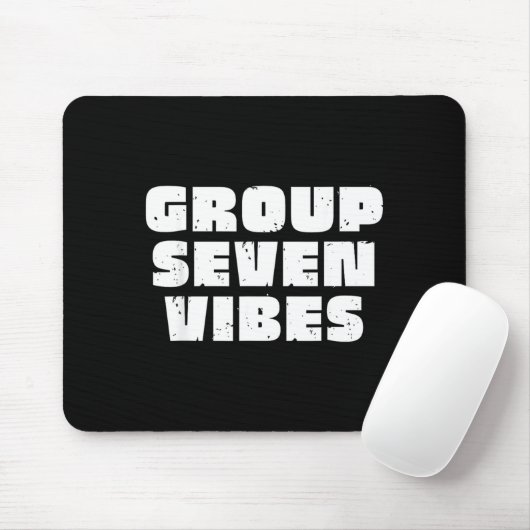 Group 7 Seven Vibes Elite Members Muismat (Met muis)