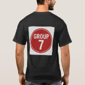 GROUP 7 T-SHIRT (Achterkant)