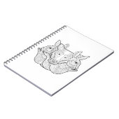 Group Animal Doodle Notitieboek (Linkerzijde)