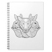 Group Animal Doodle Notitieboek (Voorkant)