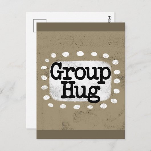 Group Hug-Briefkaart Briefkaart (Voorkant / Achterkant)