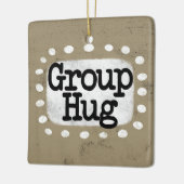 Group Hug-Ornament Keramisch Ornament (Links)