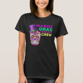 Group Mardi Gras Drinking Crew Matching Mardi Gras T-shirt (Voorkant)