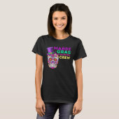 Group Mardi Gras Drinking Crew Matching Mardi Gras T-shirt (Voorkant volledig)