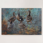 group of ducks 2mar jigsaw legpuzzel<br><div class="desc">These ducks were having a ball hanging out at a bird sanctuary in south east Texas near Rockport.
The puzzles are well made, different sizes are available and this graphic can be transferred to any number of great productions.</div>