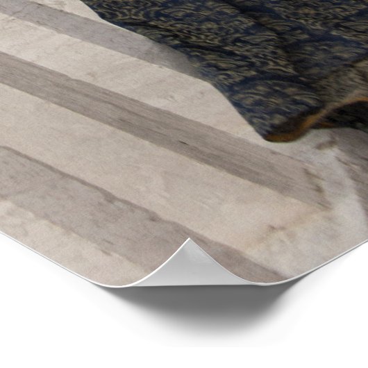 Group On Bridge At Carnival, Venice Poster (Hoek)