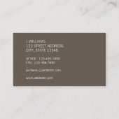 Group on Dog Doctor Visitekaartje (Achterkant)