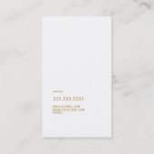 Group on Metal Visitekaartje (Achterkant)