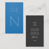 Group on Mode Dazzling Blue Visitekaartje (Voorkant / Achterkant)